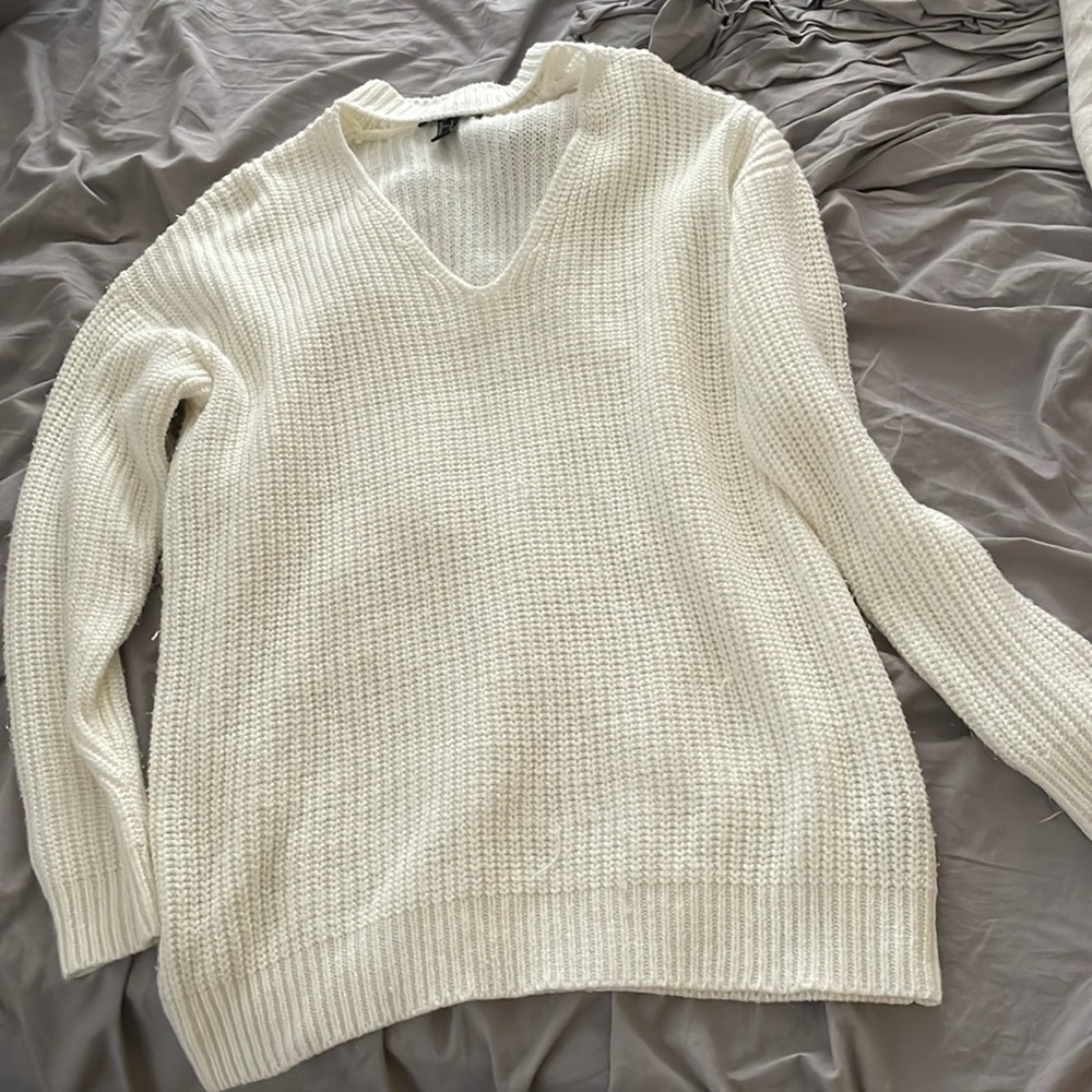 Cream Colored Sweater Dress